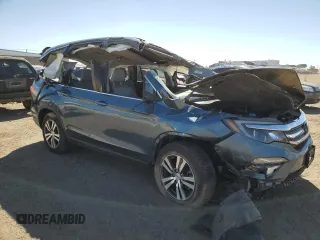 2016 Honda Pilot EX-L with VIN 5FNYF6H5XGB069066, listed as a Copart auction lot 49676225 with 78,283 mi miles and Salvage Title. Bid and sale history available at DreamBid. Image 4.