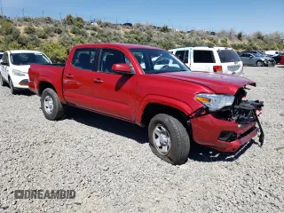 2018 Toyota Tacoma SR with VIN 5TFAX5GN6JX123910, listed as a Copart auction lot 55942755 with 76,043 mi miles and Salvage title. Bid and sale history available at DreamBid. Image 4.