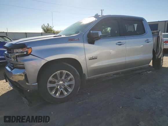 2021 Chevrolet Silverado 1500 LTZ with VIN 3GCUYGET4MG282294, listed as a Copart auction lot 80017084 with Not Provided miles and Salvage Title. Bid and sale history available at DreamBid. Image 1.