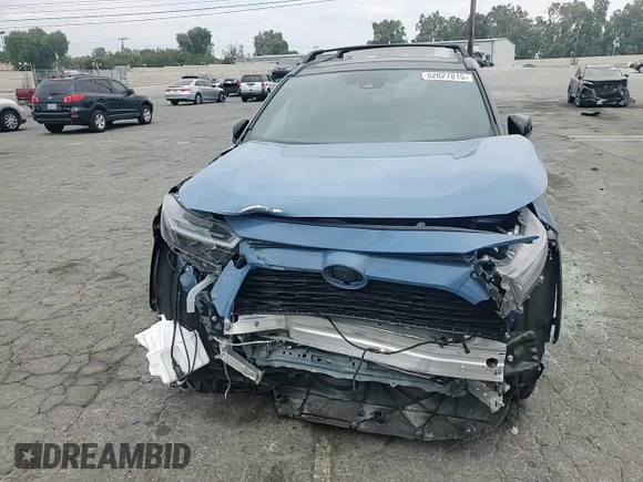 2024 Toyota RAV4 Hybrid XSE with VIN 2T3E6RFV5RW071313, listed as a Copart auction lot 58991725 with 42,052 mi miles and Salvage title. Bid and sale history available at DreamBid. Image 16.