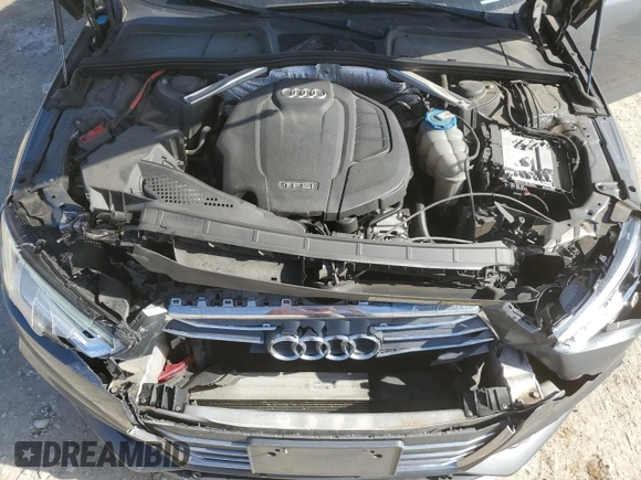 2017 Audi A4 Premium Plus with VIN WAULNAF44HN008578, listed as a Copart auction lot 43667935 with 90,693 mi miles and Salvage Title. Bid and sale history available at carsss.com. Image 13.