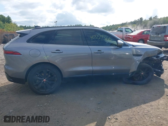 2022 Jaguar F-Pace S with VIN SADCJ2EX0NA702000, listed as a IAAI auction lot 40229566 with 36,593 mi miles and . Bid and sale history available at DreamBid. Image 13.