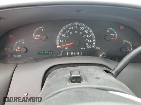 2003 Ford F-150 XL with VIN 2FTRX17273CA66963, listed as a Copart auction lot 55400945 with 244,942 mi miles and Clean title. Bid and sale history available at DreamBid. Image 9.