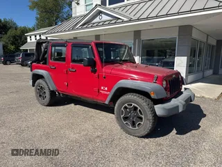 2008 Jeep Wrangler Unlimited X with VIN 1J4GA39158L578432, listed as a IAAI auction lot 42784343 with 92,335 mi miles and . Bid and sale history available at DreamBid. Image 1.