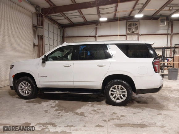 2024 Chevrolet Tahoe LT with VIN 1GNSKNKD4RR208138, listed as a IAAI auction lot 41482539 with 15,156 mi miles. Bid and sale history available at carsss.com. Image 14.