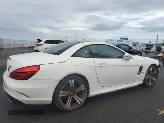 2018 Mercedes-Benz SL 450 z VIN WDDJK6GA0JF050689, wystawiony jako Copart lot #49423725 z przebiegiem 18 684 mil mil oraz Nie do naprawy. Historia ofert i sprzedaży dostępna na DreamBid. Obrazek 3.