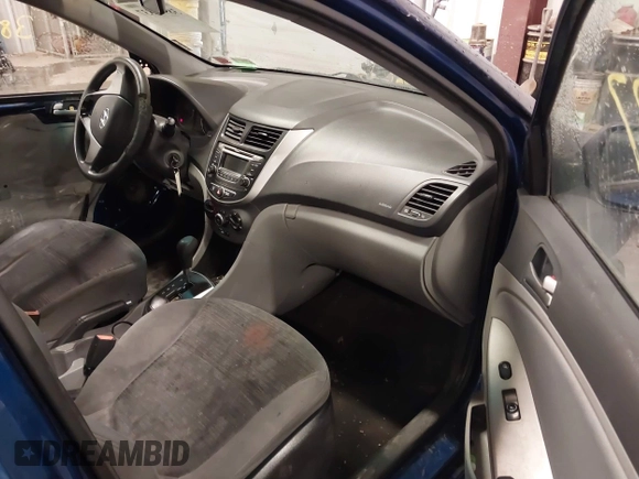 2015 Hyundai Accent GLS with VIN KMHCT4AE8FU804131, listed as a IAAI auction lot 40239486 with 140,102 mi miles and . Bid and sale history available at DreamBid. Image 5.