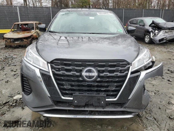 2024 Nissan Kicks S with VIN 3N1CP5BV3RL495473, listed as a Copart auction lot 50250855 with 22,680 mi miles and Salvage Title. Bid and sale history available at carsss.com. Image 5.
