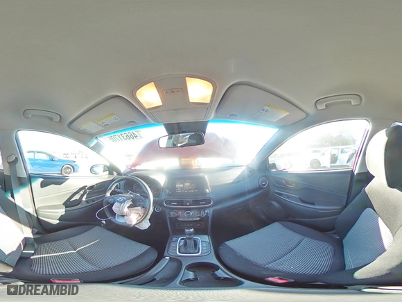 2020 Hyundai Kona SEL with VIN KM8K22AA6LU576884, listed as a Copart auction lot 46631705 with 29,654 mi miles and Salvage Title. Bid and sale history available at carsss.com. Image 14.