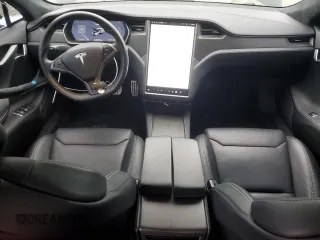 2018 Tesla Model S 75D with VIN 5YJSA1E48JF265906, listed as a Copart auction lot 47886905 with 19,733 mi miles and Salvage Title. Bid and sale history available at DreamBid. Image 8.