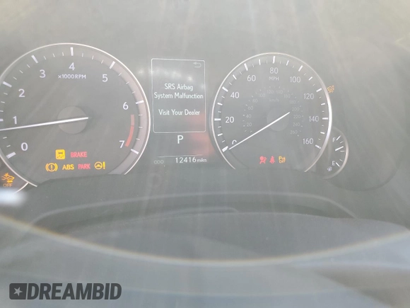 2022 Lexus RX 350 with VIN 2T2JZMDAXNC332024, listed as a Copart auction lot 49921753 with 12,416 mi miles and . Bid and sale history available at DreamBid. Image 9.
