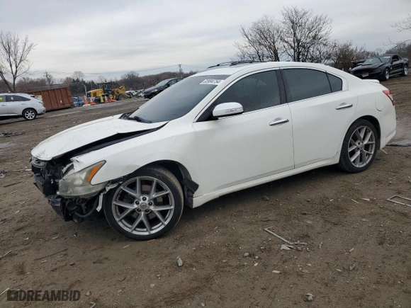 2010 Nissan Maxima 3.5 SV w/Sport Pkg with VIN 1N4AA5AP0AC845639, listed as a Copart auction lot 83994754 with 152,115 mi miles and Salvage Title. Bid and sale history available at carsss.com. Image 1.
