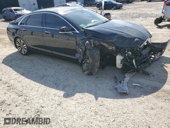 2017 Lincoln MKZ Reserve with VIN 3LN6L5FC8HR611319, listed as a Copart auction lot 47242005 with 74,642 mi miles and Salvage title. Bid and sale history available at DreamBid. Image 4.