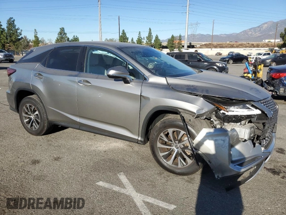 2022 Lexus RX with VIN 2T2AZMAA3NC249281, listed as a Copart auction lot 79829094 with 20,748 mi miles and Salvage Title. Bid and sale history available at carsss.com. Image 4.