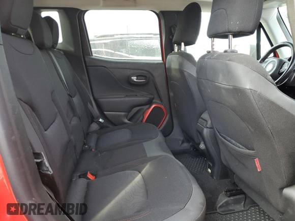 2018 Jeep Renegade Trailhawk с VIN ZACCJBCB8JPH70574, выставлен на аукционе Copart как лот 89326515 с пробегом 59 215 миль миль и Списание • Salvage title. История ставок и продаж доступна на DreamBid. Изображение 11.