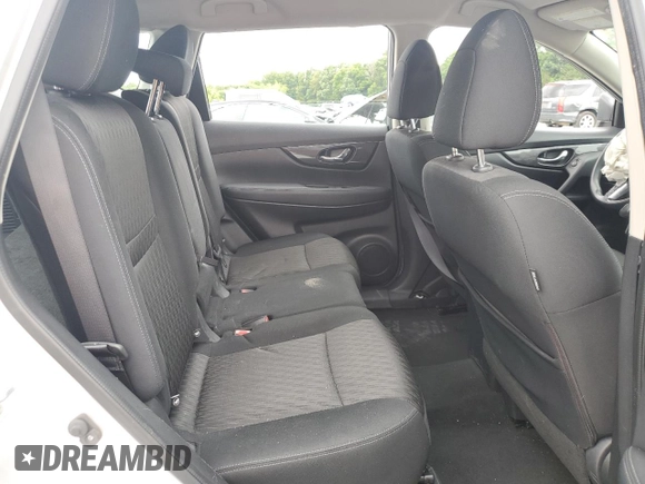 2017 Nissan Rogue S with VIN KNMAT2MV7HP503072, listed as a Copart auction lot 60263205 with 75,185 mi miles and Salvage title. Bid and sale history available at DreamBid. Image 11.