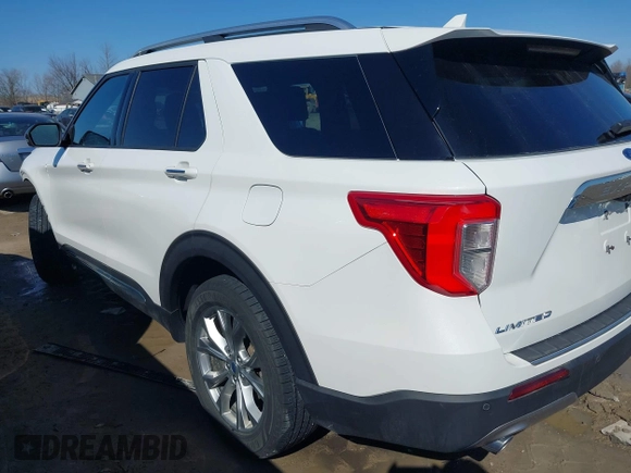 2020 Ford Explorer Limited with VIN 1FMSK8FH5LGA02400, listed as a IAAI auction lot 41769829 with 74,788 mi miles. Bid and sale history available at carsss.com. Image 15.