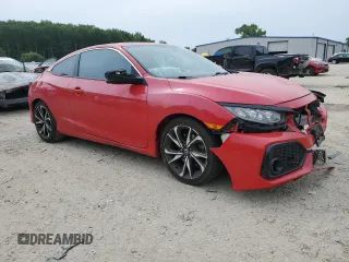 2018 Honda Civic Si z VIN 2HGFC3A55JH758461, wystawiony jako Copart lot #59638025 z przebiegiem 144 673 mil mil oraz Szkoda całkowita • Salvage title. Historia ofert i sprzedaży dostępna na DreamBid. Obrazek 4.