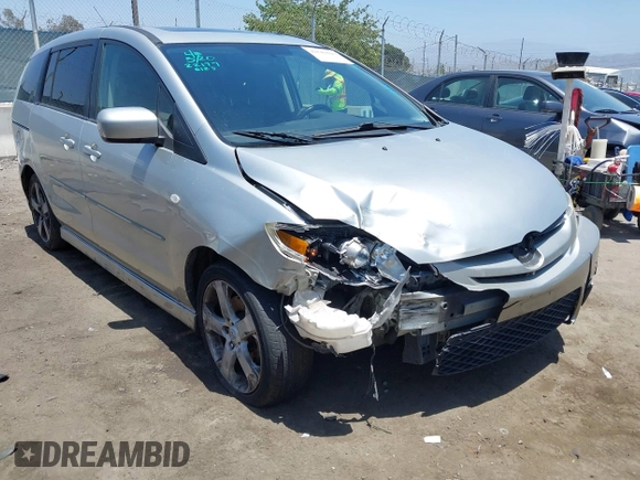 2006 Mazda 5 Sport with VIN JM1CR29L460120128, listed as a IAAI auction lot 42543593 with 156,711 mi miles and . Bid and sale history available at DreamBid. Image 1.
