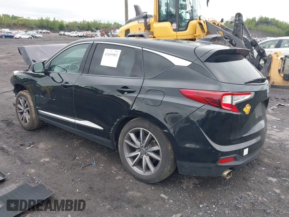 2019 Acura RDX Technology with VIN 5J8TC2H52KL030992, listed as a IAAI auction lot 42459982 with 77,042 mi miles and . Bid and sale history available at DreamBid. Image 3.