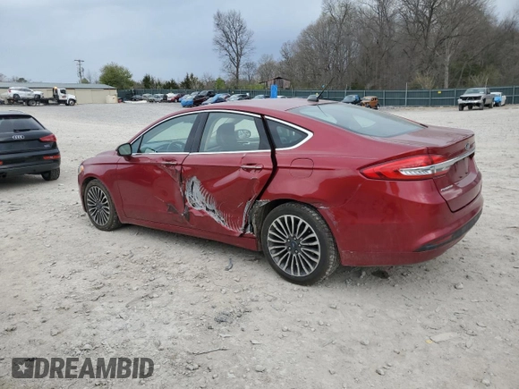 2018 Ford Fusion SE with VIN 3FA6P0HD9JR244878, listed as a Copart auction lot 50650105 with 89,232 mi miles and Salvage Title. Bid and sale history available at carsss.com. Image 2.