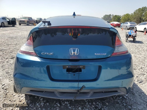 2012 Honda CR-Z with VIN JHMZF1D49CS001857, listed as a Copart auction lot 48907485 with NaN miles and Salvage Title. Bid and sale history available at carsss.com. Image 6.