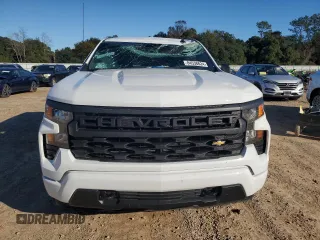 2024 Chevrolet Silverado 1500 Custom with VIN 3GCPABEK8RG445662, listed as a Copart auction lot 84538624 with 1,559 mi miles and Salvage Title. Bid and sale history available at DreamBid. Image 5.