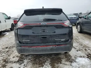 2017 Ford Edge Titanium with VIN 2FMPK4K95HBB65205, listed as a Copart auction lot 42029765 with 0 mi miles and Non Repairable. Bid and sale history available at carsss.com. Image 6.