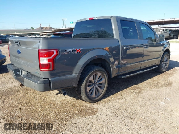 2018 Ford F-150 XL with VIN 1FTEW1CP3JFD38686, listed as a IAAI auction lot 41937827 with 106,765 mi miles. Bid and sale history available at carsss.com. Image 4.