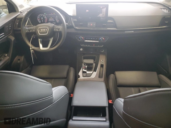 2023 Audi Q5 S line Premium Plus with VIN WA1EABFY5P2132689, listed as a Copart auction lot 66293274 with 12,180 mi miles and Salvage Title. Bid and sale history available at DreamBid. Image 8.
