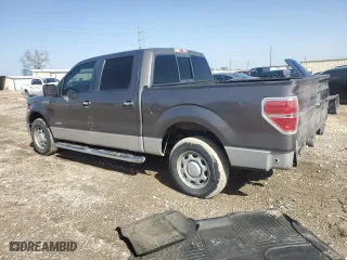 2013 Ford F-150 XL with VIN 1FTFW1CT0DKE22865, listed as a Copart auction lot 47552545 with 119,370 mi miles and Salvage Title. Bid and sale history available at carsss.com. Image 2.