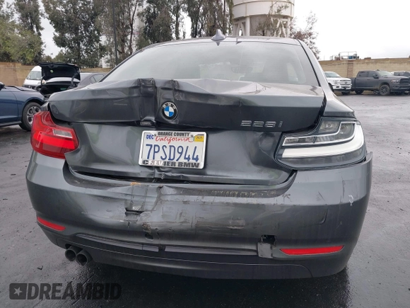 2016 BMW 2 Series 228i with VIN WBA1F9C54GV544851, listed as a IAAI auction lot 42185358 with 100,951 mi miles and . Bid and sale history available at DreamBid. Image 6.