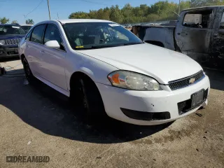 2012 Chevrolet Impala Police Police with VIN 2G1WD5E32C1174832, listed as a Copart auction lot 74252594 with 185,432 mi miles and Salvage Title. Bid and sale history available at carsss.com. Image 4.