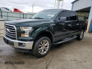 2016 Ford F-150 XLT with VIN 1FTEW1EFXGFB66220, listed as a Copart auction lot 43825645 with 97,227 mi miles and Salvage Title. Bid and sale history available at DreamBid. Image 1.