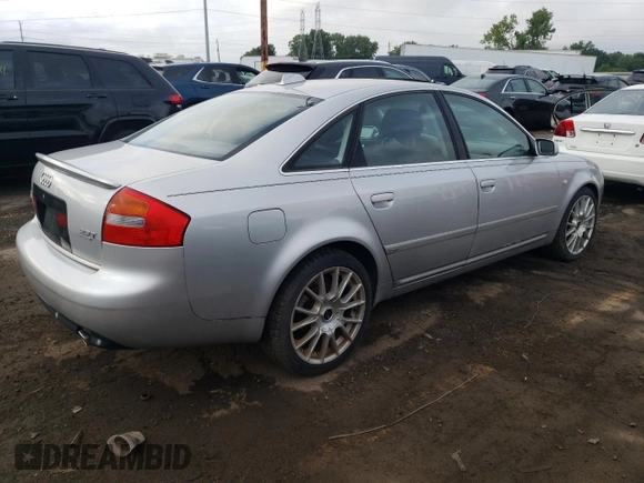 2004 Audi A6 z VIN WAUCD64B64N099705, wystawiony jako Copart lot #65346044 z przebiegiem 166 685 mil mil oraz Czysty tytuł • Clean title. Historia ofert i sprzedaży dostępna na DreamBid. Obrazek 3.