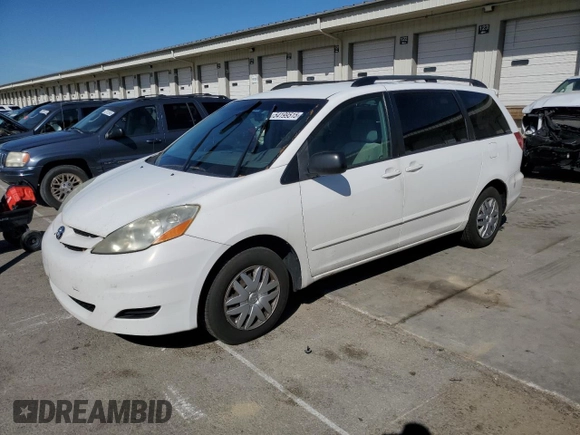 2006 Toyota Sienna CE with VIN 5TDZA23C56S556347, listed as a Copart auction lot 54199515 with 196,434 mi miles and Clean Title. Bid and sale history available at DreamBid. Image 1.