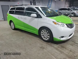 2011 Toyota Sienna XLE AAS with VIN 5TDYK3DC9BS020976, listed as a Copart auction lot 46280905 with 258,265 mi miles and Salvage Title. Bid and sale history available at DreamBid. Image 4.