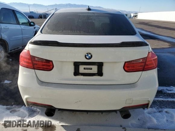 2014 BMW 3 Series 335i with VIN WBA3A9C59EF479669, listed as a Copart auction lot 89349195 with 82,779 mi miles and Salvage Title. Bid and sale history available at carsss.com. Image 6.