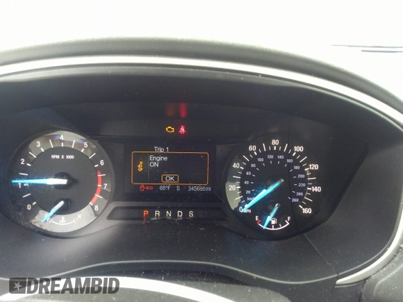 2014 Ford Fusion SE with VIN 3FA6P0H79ER326769, listed as a IAAI auction lot 41670965 with 345,686 mi miles. Bid and sale history available at carsss.com. Image 7.