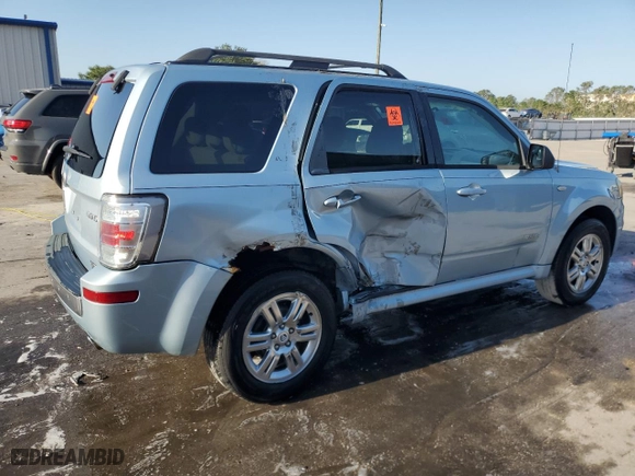 2008 Mercury Mariner with VIN 4M2CU91158KJ15216, listed as a Copart auction lot 47315155 with 125,093 mi miles and Salvage Title. Bid and sale history available at carsss.com. Image 3.