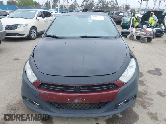 2016 Dodge Dart SXT with VIN 1C3CDFBB3GD752298, listed as a IAAI auction lot 41884295 with 61,736 mi miles. Bid and sale history available at carsss.com. Image 12.