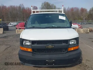 2017 Chevrolet Express Cargo Van with VIN 1GCWGAFF7H1120858, listed as a IAAI auction lot 42124363 with 163,848 mi miles. Bid and sale history available at carsss.com. Image 12.