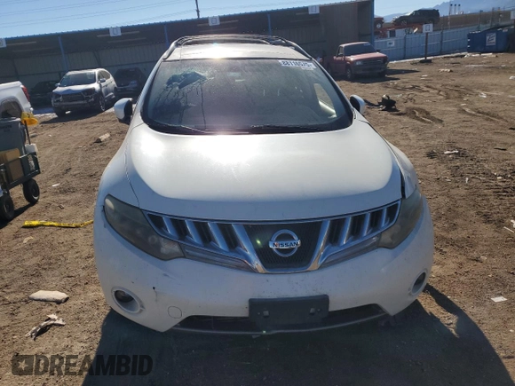 2009 Nissan Murano S with VIN JN8AZ18W59W102109, listed as a Copart auction lot 88116575 with Not Provided miles and Clean Title. Bid and sale history available at carsss.com. Image 5.