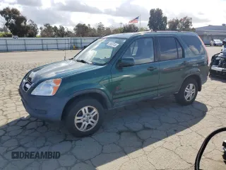 2002 Honda CR-V EX with VIN JHLRD78802C010191, listed as a Copart auction lot 51633745 with 204,926 mi miles and Clean Title. Bid and sale history available at carsss.com. Image 1.