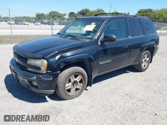 2002 Chevrolet TrailBlazer LTZ with VIN 1GNDT13S222183007, listed as a IAAI auction lot 41786630 with 216,878 mi miles and . Bid and sale history available at DreamBid. Image 2.