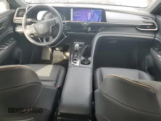 2025 Toyota Crown XLE with VIN JTDACAAJ3S3001296, listed as a Copart auction lot 54757035 with 12,003 mi miles and Salvage title. Bid and sale history available at DreamBid. Image 8.