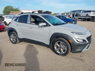 2022 Hyundai Kona SEL with VIN KM8K32AB2NU793938, listed as a IAAI auction lot 41889055 with 49,969 mi miles. Bid and sale history available at carsss.com. Image 1.