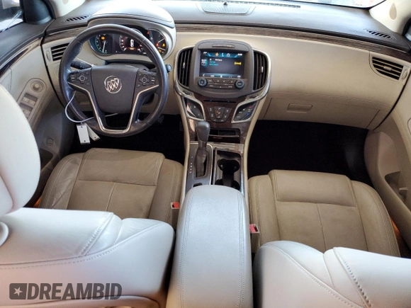 2014 Buick LaCrosse Leather with VIN 1G4GB5G35EF169288, listed as a Copart auction lot 46922035 with 115,732 mi miles and Salvage Title. Bid and sale history available at carsss.com. Image 8.