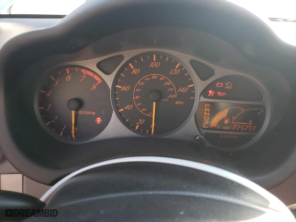 2002 Toyota Celica GT with VIN JTDDR32T720140842, listed as a Copart auction lot 72328524 with 225,259 mi miles and Salvage Title. Bid and sale history available at carsss.com. Image 9.