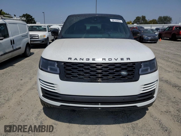 2021 Land Rover Range Rover P525 Westminster with VIN SALGS2SE9MA434035, listed as a Copart auction lot 66142833 with 6,343 mi miles and . Bid and sale history available at DreamBid. Image 5.